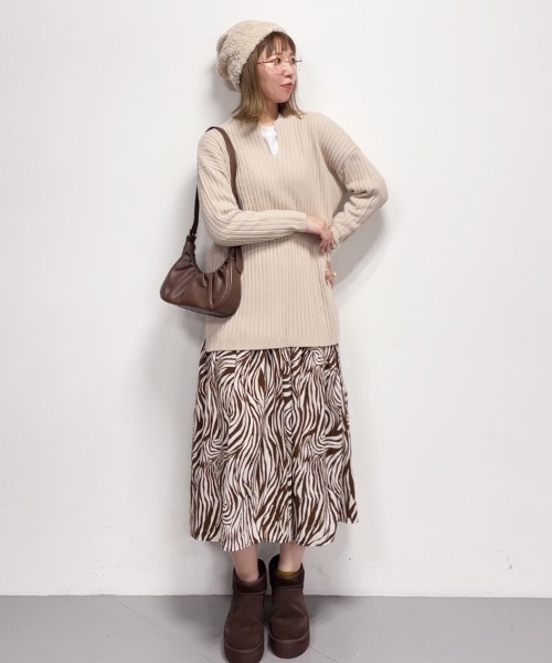 VICKY(ビッキー)の「【KOREAN ITEM】ボアバケットハット(ハット・レディース・ベージュ/ブラック・FREE)」の9枚目の写真