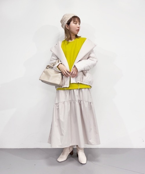 VICKY(ビッキー)の「【KOREAN ITEM】ボアバケットハット(ハット・レディース・ベージュ/ブラック・FREE)」の10枚目の写真