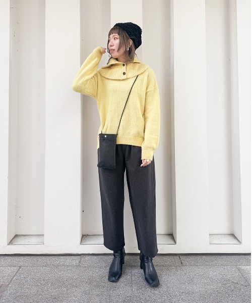 VICKY(ビッキー)の「【KOREAN ITEM】ボアバケットハット(ハット・レディース・ベージュ/ブラック・FREE)」の12枚目の写真