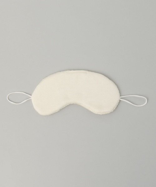 e/rm（イーアールエム）の「極暖シルクシリーズ【e/rm】シルクアイマスク（その他ルームウェア・レディース・オフホワイト・FREE）」の2枚目の写真