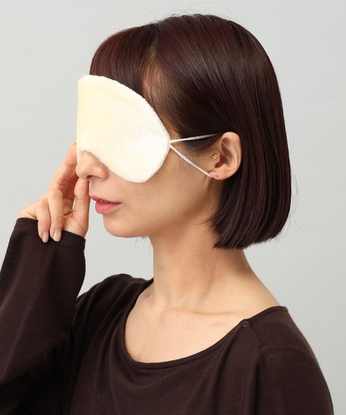 e/rm（イーアールエム）の「極暖シルクシリーズ【e/rm】シルクアイマスク（その他ルームウェア・レディース・オフホワイト・FREE）」の5枚目の写真