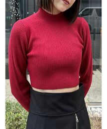 MURUA | クロップトメランジニット(ニット/セーター)