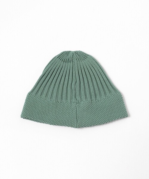 BEAMS(ビームス)の「BEAMS / コットン リブ ワッチキャップ(ニットキャップ/ビーニー・メンズ・ライトブルー/ブラック/イエロー・ONE SIZE)」の5枚目の写真