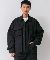FRAMeWORK 【TOP KHAKI/トップカーキ】BDU SHIRT MCDU COMBAT SHIRT - WOODLAND/OLIVE GREEN - HELIKON Woodland