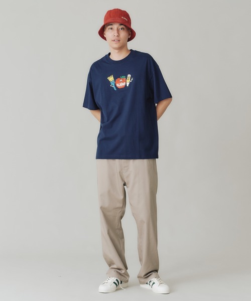 XLARGE（エクストララージ）の「PAINT LOGO S/S TEE（Tシャツ/カットソー・メンズ・ホワイト/ブラック/ネイビー・S/M/L/XL）」の8枚目の写真