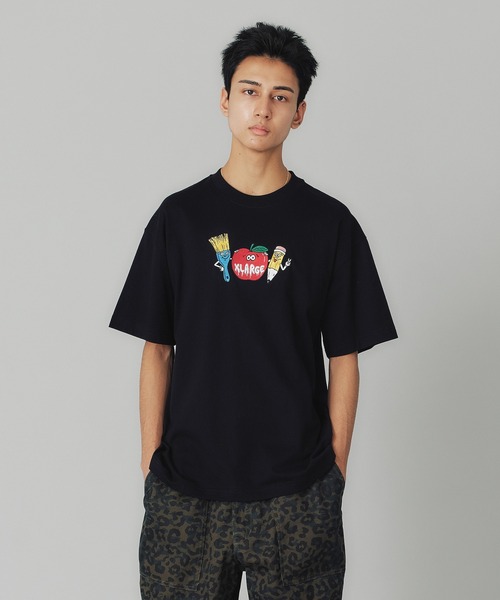 XLARGE（エクストララージ）の「PAINT LOGO S/S TEE（Tシャツ/カットソー・メンズ・ホワイト/ブラック/ネイビー・S/M/L/XL）」の13枚目の写真