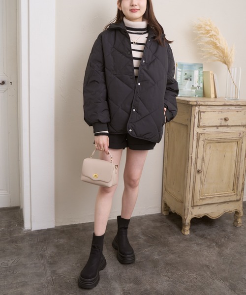Ada.(エイダ)の「厚底 ソックスブーツ(ブーツ・レディース・ブラック/ライトブラウン・35/36/37/38/39)」の6枚目の写真