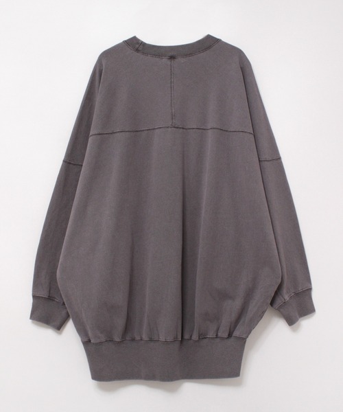 RNA-N（アールエヌエーエヌ）の「M2178 ピグメントダイフットボールT（Tシャツ/カットソー・レディース・ピンク/キナリ/ブラック/ブルー・MEDIUM）」の9枚目の写真