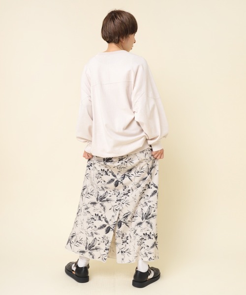 RNA-N（アールエヌエーエヌ）の「M2178 ピグメントダイフットボールT（Tシャツ/カットソー・レディース・ピンク/キナリ/ブラック/ブルー・MEDIUM）」の19枚目の写真