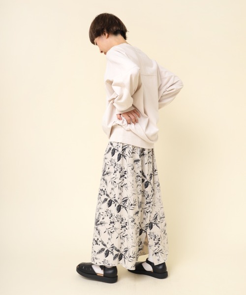 RNA-N（アールエヌエーエヌ）の「M2178 ピグメントダイフットボールT（Tシャツ/カットソー・レディース・ピンク/キナリ/ブラック/ブルー・MEDIUM）」の18枚目の写真