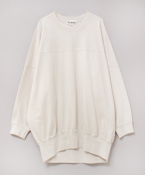 RNA-N（アールエヌエーエヌ）の「M2178 ピグメントダイフットボールT（Tシャツ/カットソー・レディース・ピンク/キナリ/ブラック/ブルー・MEDIUM）」の7枚目の写真