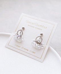 【Cherie+Chambre】Ring×Farfalle Earring