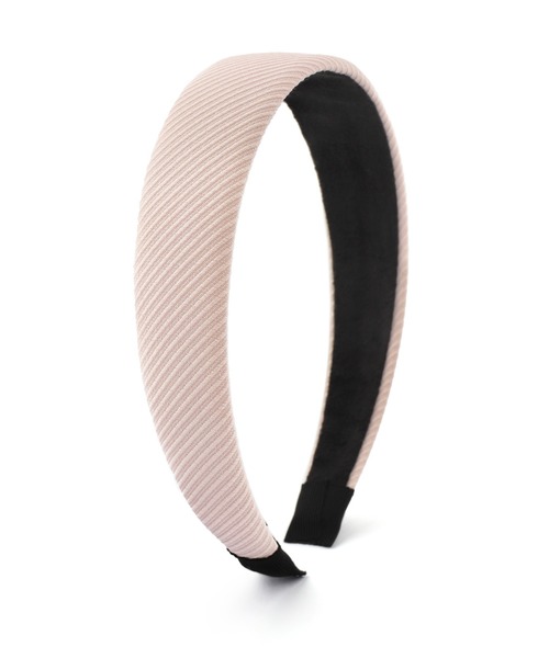 ANEMONE（アネモネ）の「リブワイドカチューシャ（カチューシャ・レディース・ブラック/アイボリー/ベージュ・FREE）」の5枚目の写真