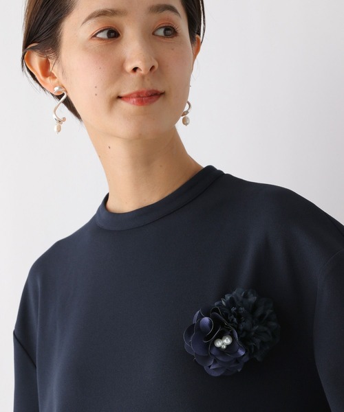 LEPSIM（レプシィム）の「【入卒式／セレモニー】配色コサージュ　993827（ブローチ/コサージュ・レディース・ベージュ/グレー/ネイビー・ONE SIZE）」の15枚目の写真