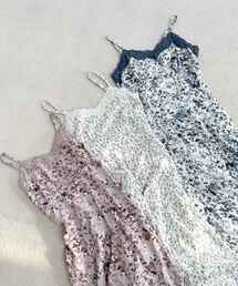 MAJESTIC LEGON | フラワーレディキャミワンピ(ワンピース)