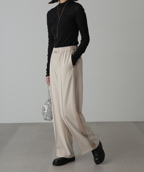 FREE'S MART(フリーズマート)の「◆サイドライントラックパンツ(その他パンツ・レディース・ホワイト/グレー・SMALL/MEDIUM)」の9枚目の写真