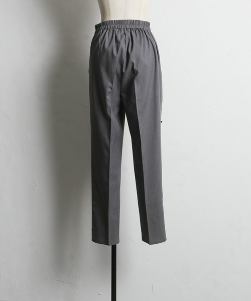 &. NOSTALGIA(アンドドットノスタルジア)の「【ZOZO限定】リボンテーパードパンツ(その他パンツ・レディース・グレー/ブラック・M)」の20枚目の写真