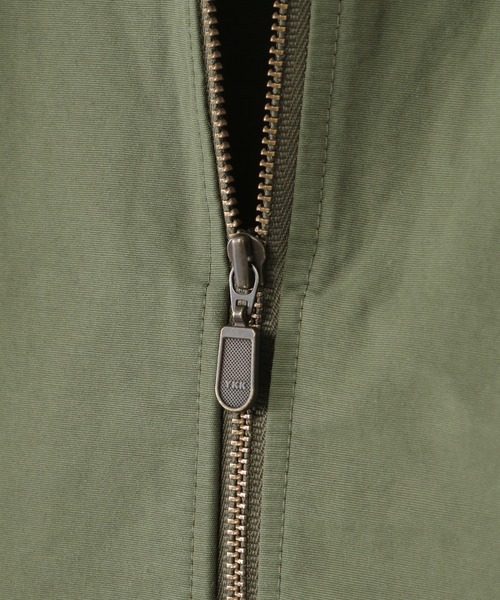 ikka（イッカ）の「グログランボリュームMA-1（120~160cm）（MA-1・キッズ・オリーブ・130/140/150/160/120）」の4枚目の写真