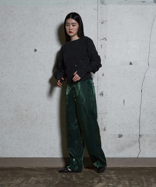 新品 クラネ サテン スラックス パンツ SATIN SLACKS PANTS 楽天市場】【SALE 60%OFF】ザ シンゾーン サテンパンツ THE