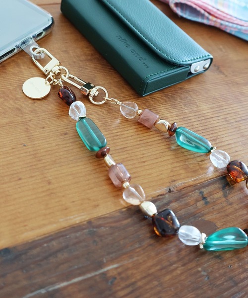 niko and（ニコアンド）の「マルチパーツハンドストラップ（キー