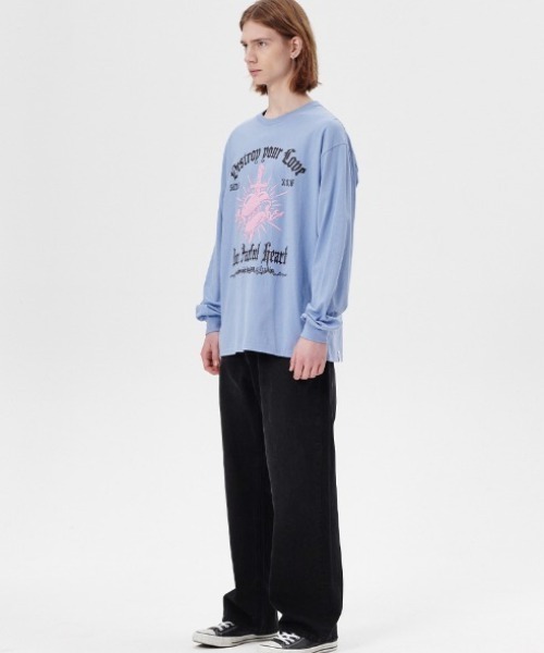 【mahagrid】24SS★ PAINFUL LS TEE mahagrid/マハグリッド』PAINFUL LS TEE/ペインフルロング