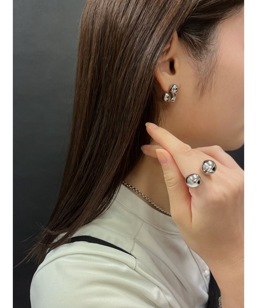 tone(トーン)の「【kocea】ステンレスリング/SILVER-2 金属アレルギー対応アクセサリー(MA)(リング・レディース・B/A/C/D/E・FREE)」の17枚目の写真