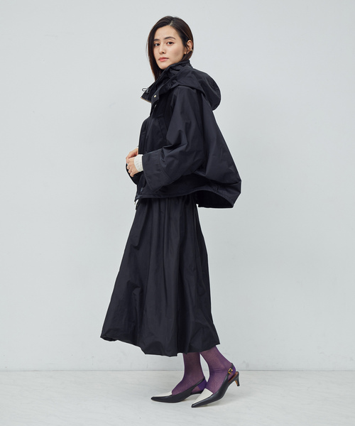 ROPE'（ロペ）の「シャンブレータフタバルーンスカート【セットアップ対応】（スカート・レディース・ブラック・36/38）」の5枚目の写真