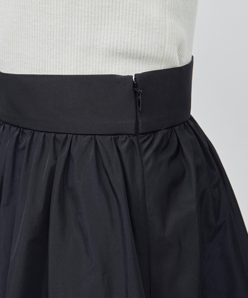 ROPE'（ロペ）の「シャンブレータフタバルーンスカート【セットアップ対応】（スカート・レディース・ブラック・36/38）」の11枚目の写真