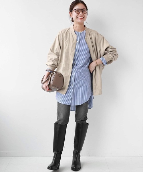 relumeウォッシャブルナイロンタッサーMA-1【美品】 JOURNAL STANDARD relume（ジャーナルスタンダード レリューム