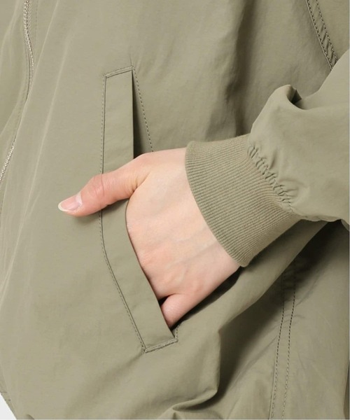 JOURNAL STANDARD relume(ジャーナルスタンダード レリューム)の「《WEB限定追加7》ウォッシャブルナイロンタッサーMA-1(MA-1・レディース・ベージュ・FREE)」の18枚目の写真