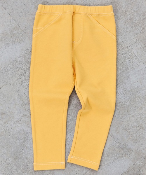 Lee（リー）の「Lee/リー【80-100cm】ベビー やわらか ワークレギンスパンツ 無地 保育園にもGOOD！（その他パンツ・キッズ・ミント/マスタード/レッド/ブルー/ブラック・80/90/100）」の11枚目の写真