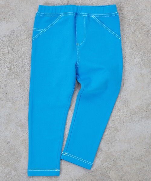 Lee（リー）の「Lee/リー【80-100cm】ベビー やわらか ワークレギンスパンツ 無地 保育園にもGOOD！（その他パンツ・キッズ・ミント/マスタード/レッド/ブルー/ブラック・80/90/100）」の15枚目の写真