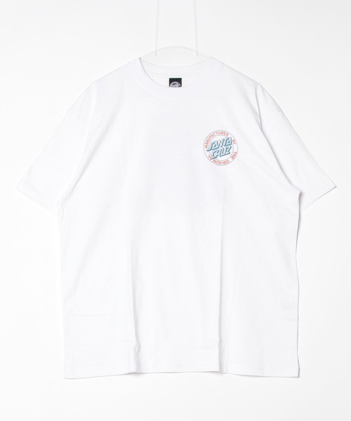 SANTA CRUZ(サンタクルーズ)の「【 ムラサキスポーツ限定】SANTACRUZ/サンタクルーズ 半袖Tee ボックスシルエット 502241412(Tシャツ/カットソー・メンズ・ホワイト/スミクロ/ライトブルー・XL/L/M)」の10枚目の写真