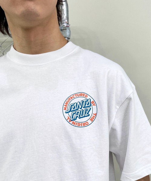 SANTA CRUZ(サンタクルーズ)の「【 ムラサキスポーツ限定】SANTACRUZ/サンタクルーズ 半袖Tee ボックスシルエット 502241412(Tシャツ/カットソー・メンズ・ホワイト/スミクロ/ライトブルー・XL/L/M)」の21枚目の写真