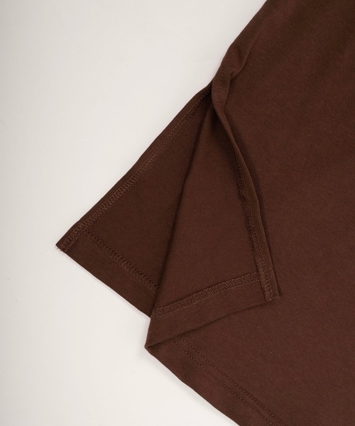 S'more(スモア)の「Bicolor T-shirt dress バイカラーワンピース (SS)(ワンピース・レディース・ブラウン/ベージュ・LARGE/MEDIUM/SMALL)」の5枚目の写真