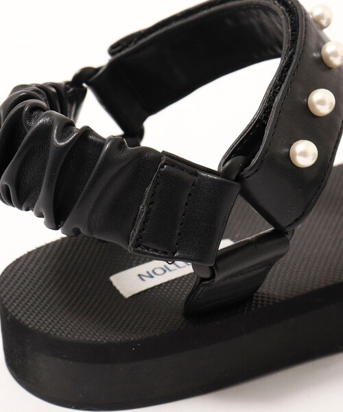 NOLLEY’S（ノーリーズ）の「パールスポサン（サンダル・レディース・ブラック・L/M/S）」の13枚目の写真