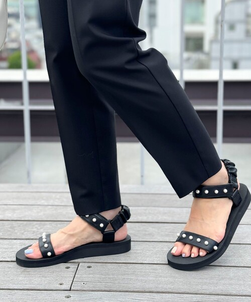 NOLLEY’S（ノーリーズ）の「パールスポサン（サンダル・レディース・ブラック・L/M/S）」の21枚目の写真