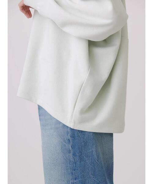 AMERICAN HOLIC（アメリカンホリック）の「ポンチバックドレープラグランプルオーバー（Tシャツ/カットソー・レディース・ネイビー/ミント/オフホワイト・L/M）」の21枚目の写真