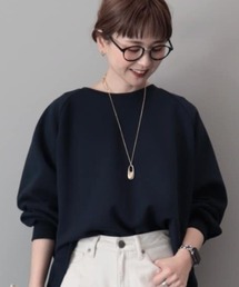 ポンチバックドレープラグランプルオーバー