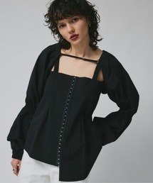 led.tokyo | 【led.tokyo】２WAY SLEEVE DESIGN BLOUSE(シャツ/ブラウス)