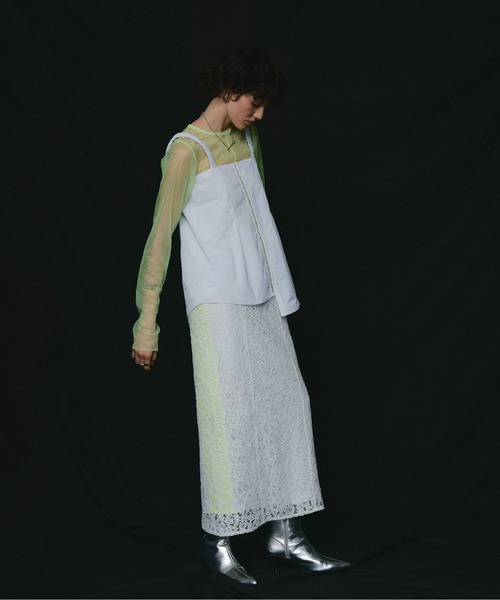 led.tokyo（レッドトウキョウ）の「【led.tokyo】２WAYスリーブデザインブラウス（シャツ/ブラウス・レディース・ブラック/ホワイト・FREE）」の10枚目の写真