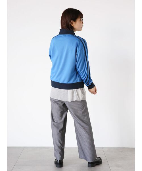 ETRO　ジャケット ブルー系 新品未使用♡ セール】quaranciel: ブルー ツイード ノーカラー ジャケット