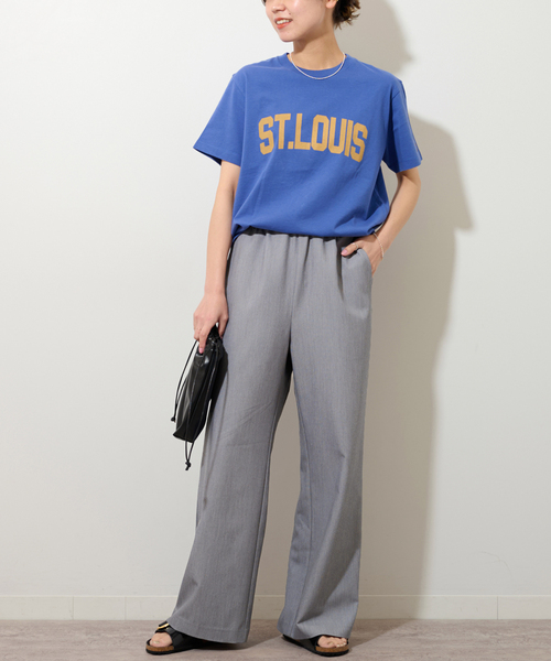 JOURNAL STANDARD relume(ジャーナルスタンダード レリューム)の「《追加》TRストレッチイージーパンツ(スラックス・レディース・グレー/ブラック・38/36)」の13枚目の写真