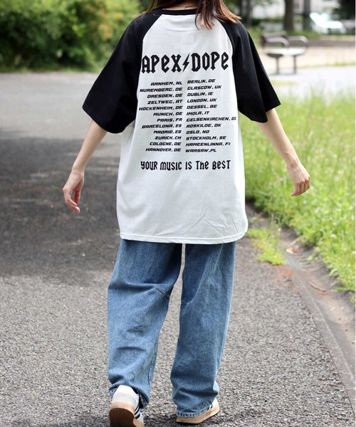 セール】Oversize Vintage Rock Tee/オーバーサイズ