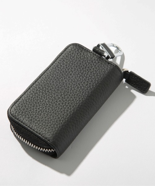 BEVERLY HILLS POLO CLUB（ビバリーヒルズポロクラブ）の「【BEVERLY HILLS POLO CLUB】ラウンド型シボレザーキーケ－ス BHG-L1005（キーケース/キーアクセサリー・レディース・ブラック/サックスブルー/グレイッシュベージュ/ピンク/ブルー・FREE）」の8枚目の写真