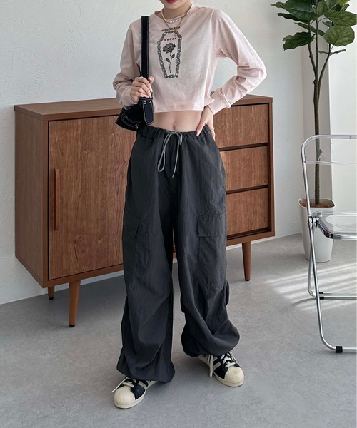 sedacle(セダクル)の「アソートクロップドロンT(Tシャツ/カットソー・レディース・ピンク/ネイビー/オフホワイト・SMALL/MEDIUM)」の22枚目の写真