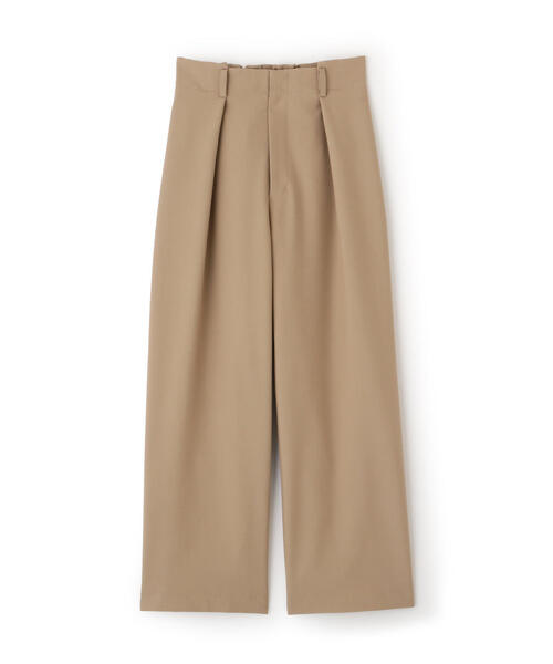 FREE'S MART（フリーズマート）の「◆[セットアップ対応]タックセミワイドパンツ（スラックス・レディース・ブラック/ベージュ・SMALL/MEDIUM）」の18枚目の写真