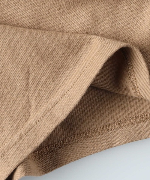 FRUIT OF THE LOOM（フルーツオブザルーム）の「【FRUIT OF THE LOOM】ワンポイントロンＴ（Tシャツ/カットソー・メンズ・ホワイト/ベージュ/ネイビー・M/L/XL）」の7枚目の写真