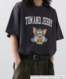 トムとジェリー柄Tシャツ