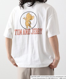 Tom＆Jerry（トムアンドジェリー）の「トムとジェリー柄Tシャツ（Tシャツ/カットソー）」